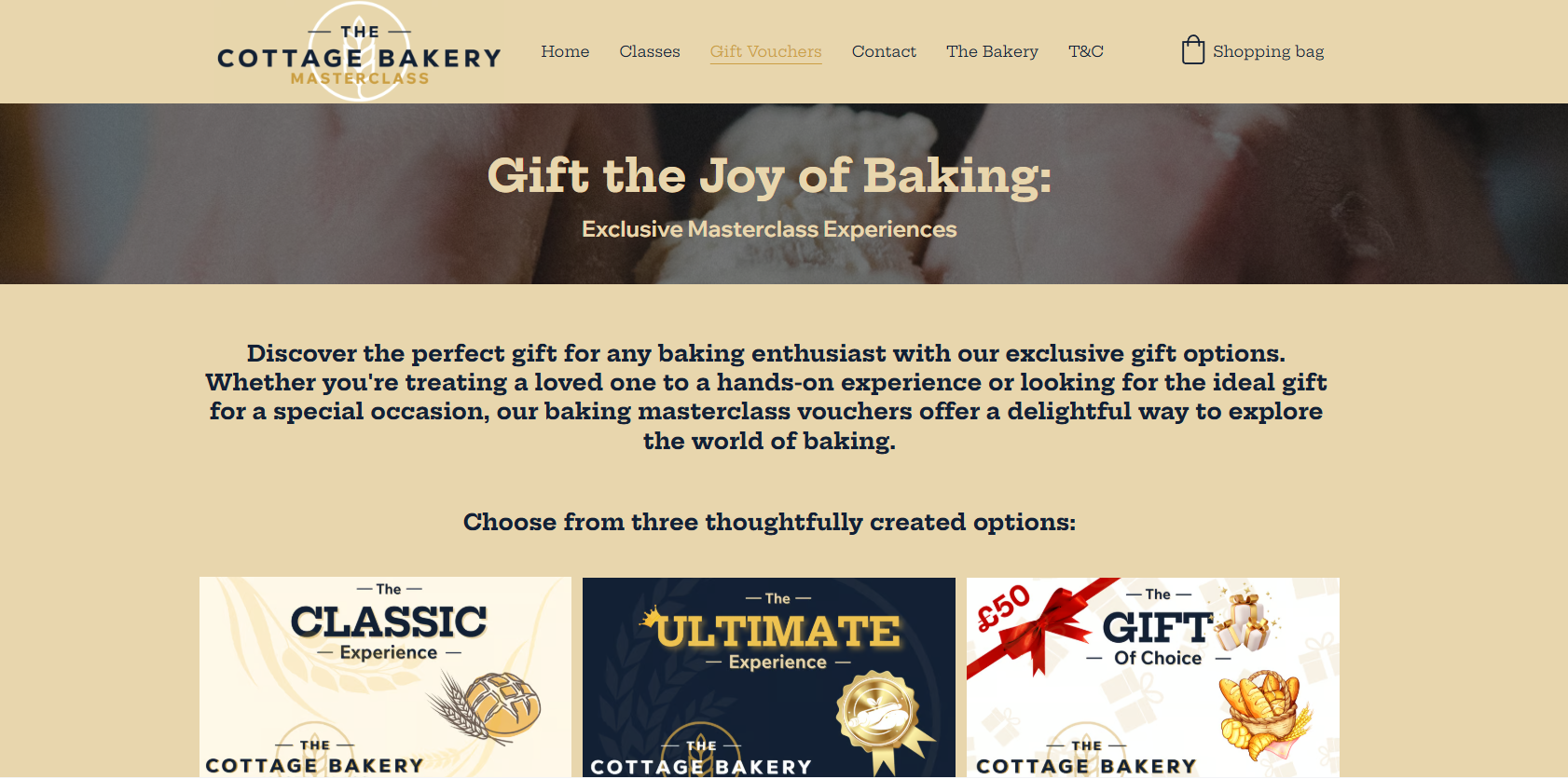Bakery Masterclass Platform